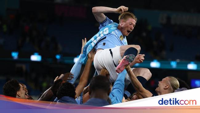 Manchester City Melepas Kepergian Kevin De Bruyne