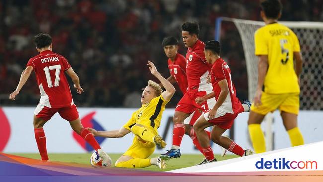 Indonesia Vs Malaysia Seret Gol, Panen Kartu