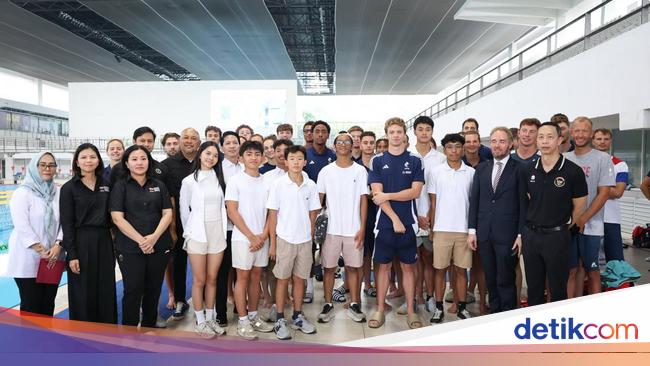 Timnas Renang Prancis Pilih Stadion Akuatik GBK untuk Aklimatisasi